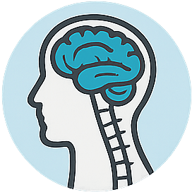 Icon für Nerventherapie - Individuelle Behandlung bei Erkrankungen des Nervensystems – alltagsnah und funktionell.